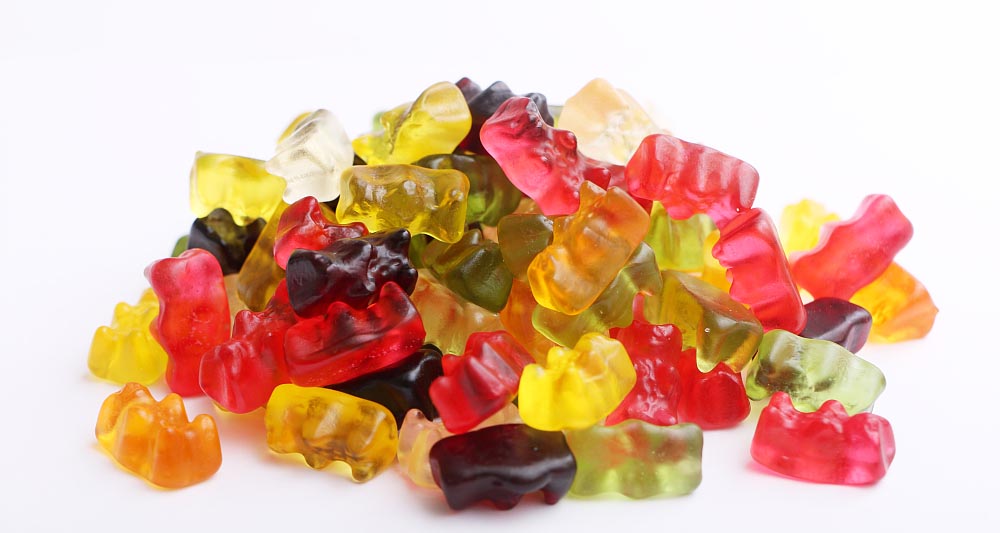 free of sugar gummy bears