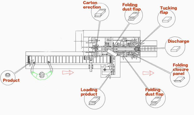 Parts of Automatic Cartoner- Photo Credit