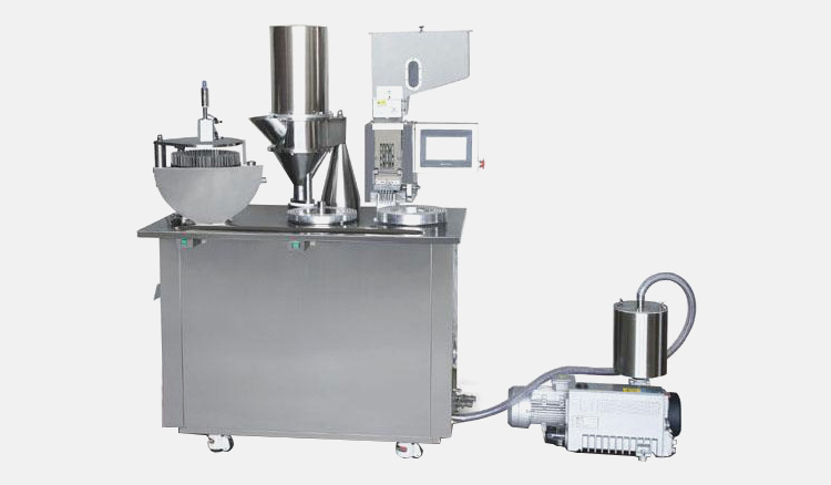 Semi-automatic capsule filling machine