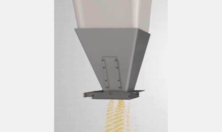 Dosing slide ensures accurate dispensing of material