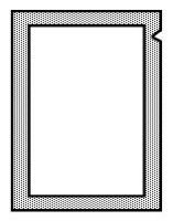 sachet with tear-off notch sachet with tear-off notch