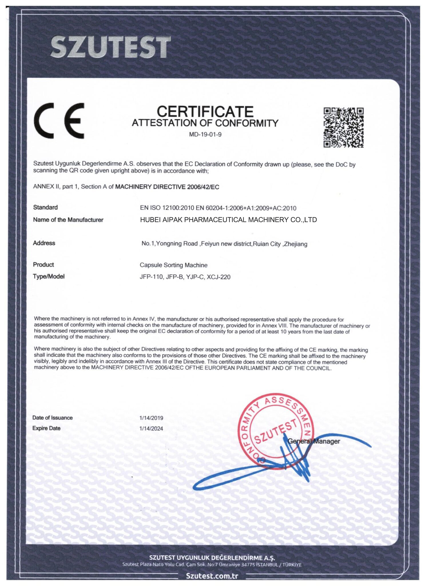 Quality Certificate-3
